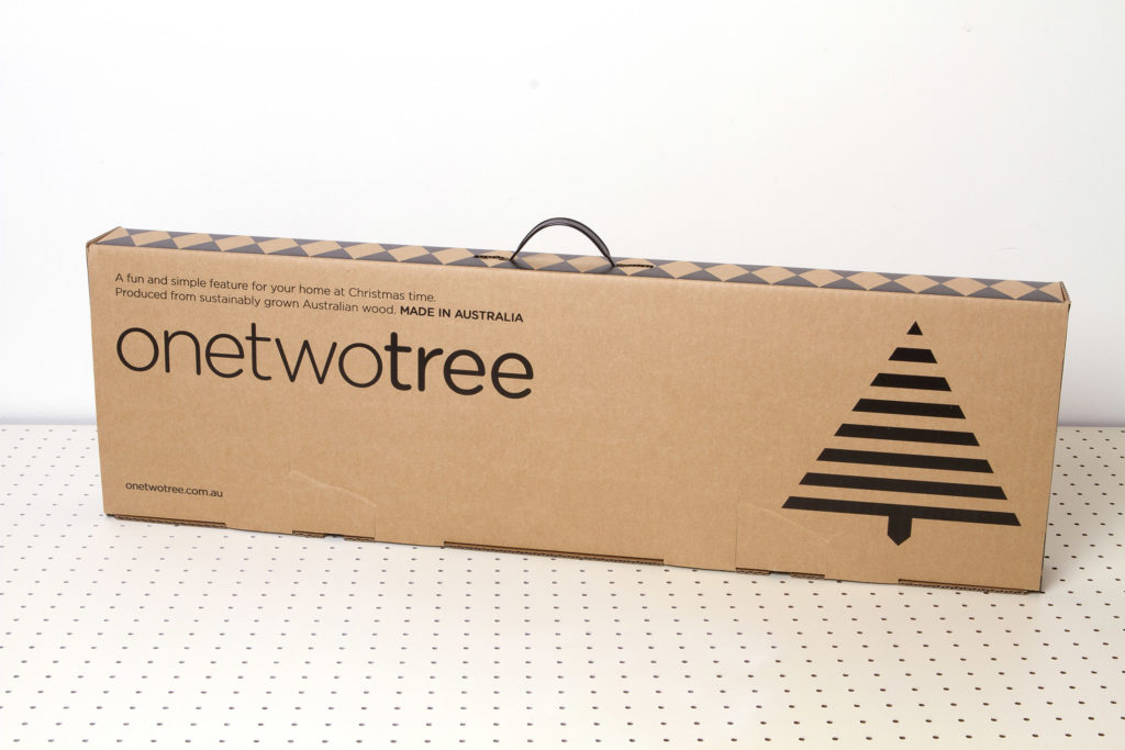 One Two Tree Christmas Tree Packaging
