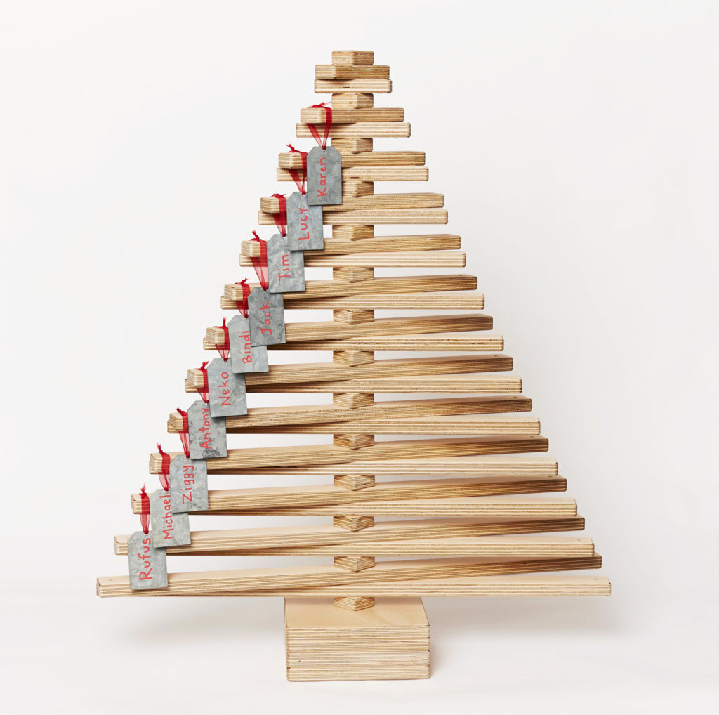 Swing Tags Styling with One Two Tree Christmas Tree