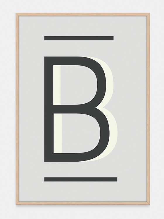 B