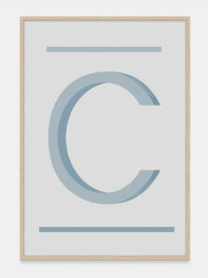 Letter C Wall Decor Art