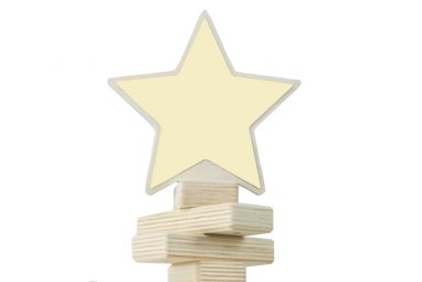 Christmas Tree Star Topper from One Two Tree