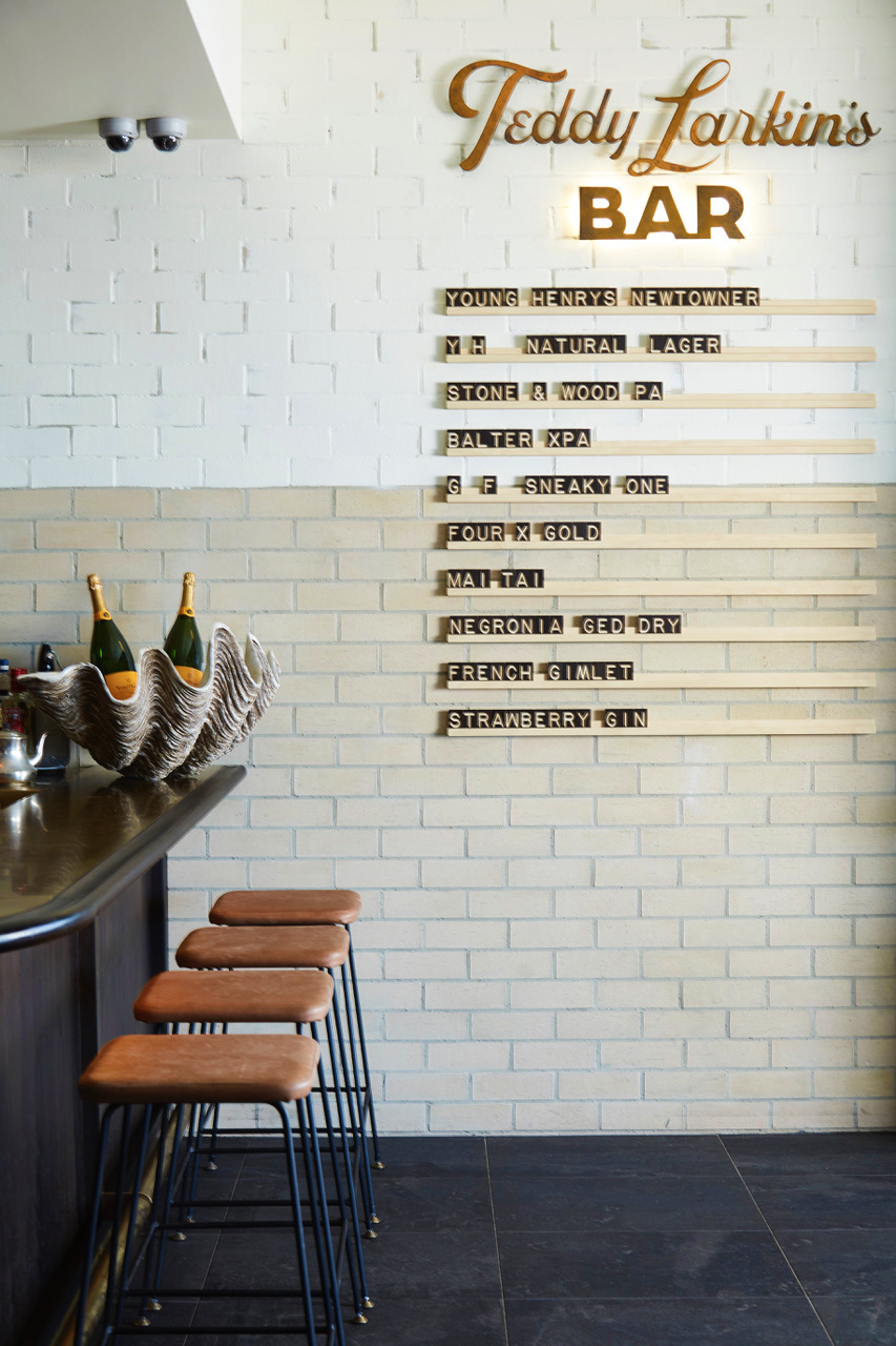 One Two Tree Menu Tiles Bar Wall
